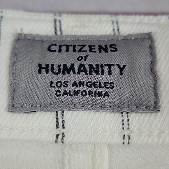 Citizens of Humanity | Striped Rocket Crop High Rise- Size 27 - Picture 5 of 11